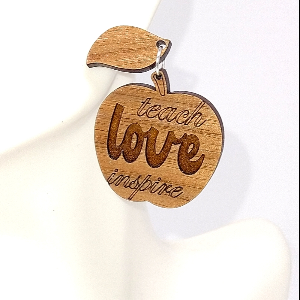 ✨ Teacher Apple Earrings ✨